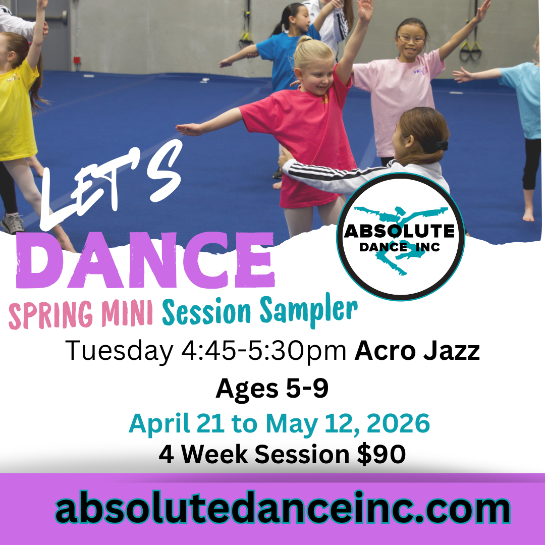 Acro / Jazz (5-9 yrs) Spring Session