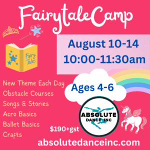 Fairytale Camp (4-6 yrs)
